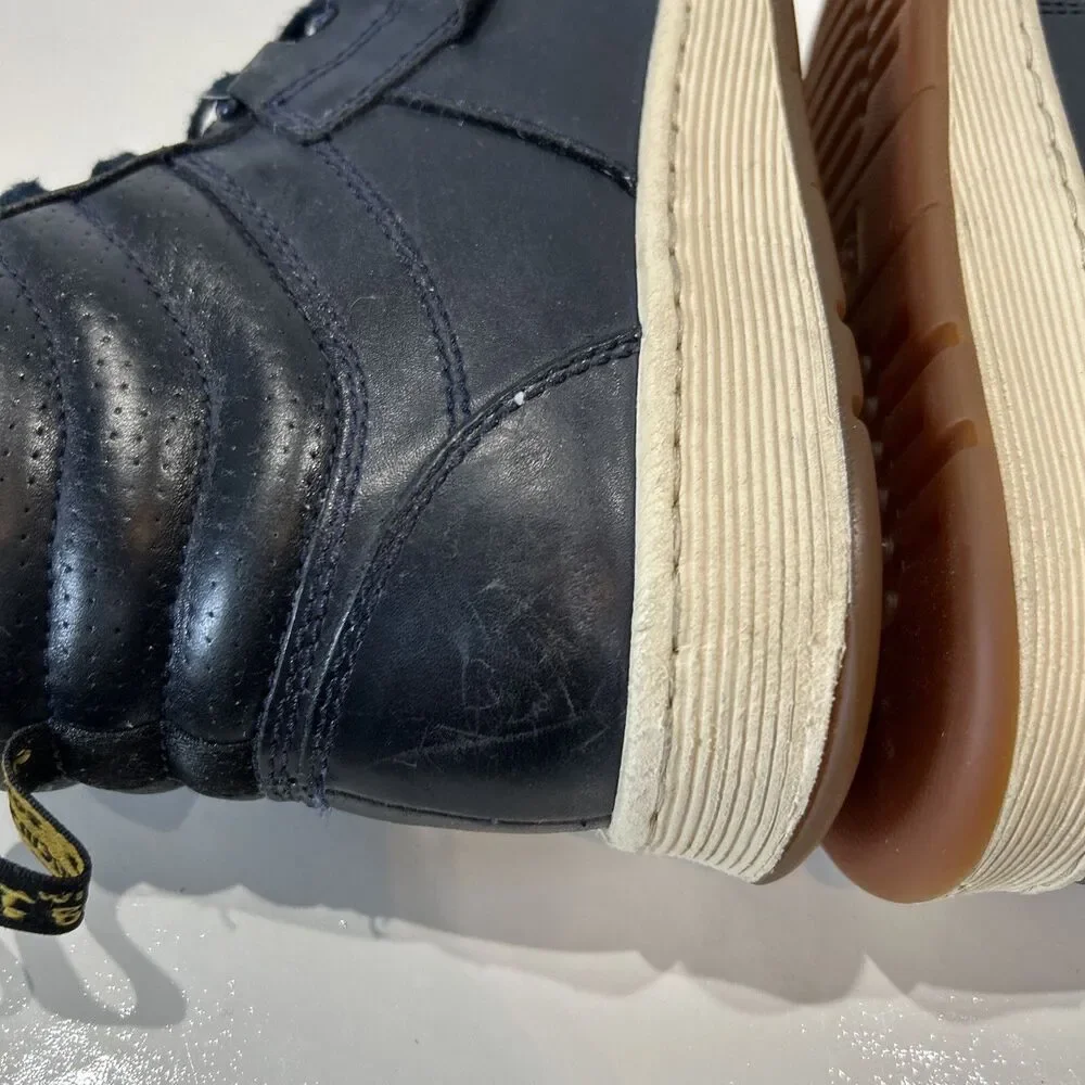 Dr. Martens Air Wair Men 8 Derry Blue High Top Sneakers Skate Shoe Comfort Sole